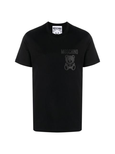 Moschino Teddy Bear-appliquÃ© cotton T-shirt