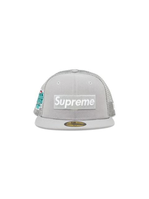 Supreme Box Logo Mesh Back New Era 'Grey'