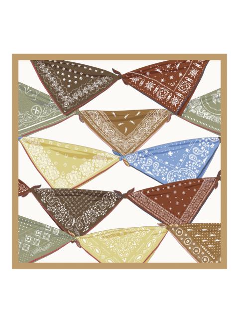 Longchamp La Baroudeuse Silk scarf 50