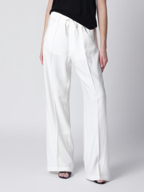 DARKPARK White Iris trousers in crêpe