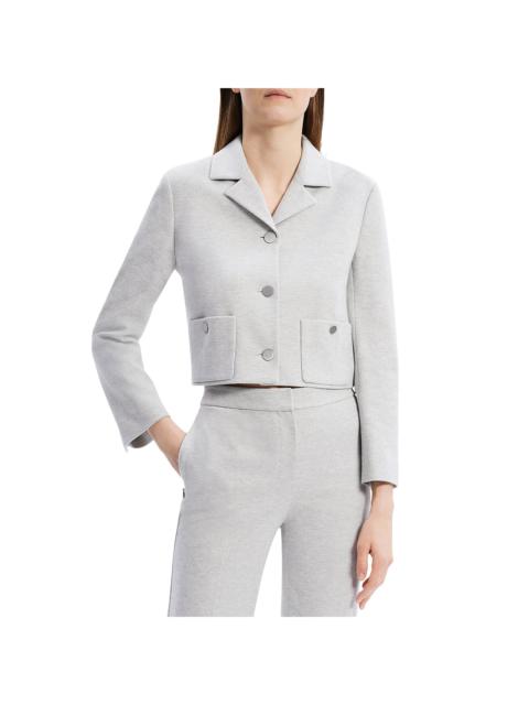 Theory Theory Boxy Crop Patch Jacket