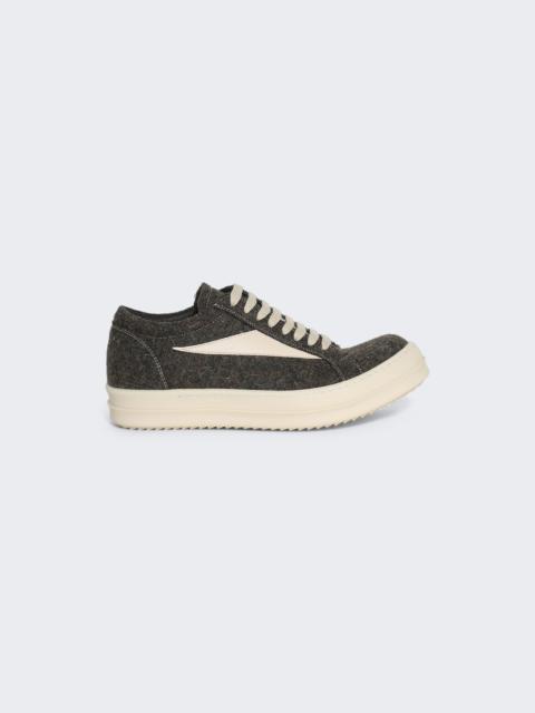 Rick Owens Hollywood Vintage Sneakers Bosco And Milk