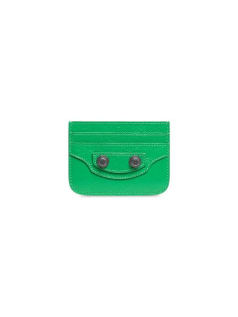 BALENCIAGA Women's Le Cagole Card Holder in Bright Green