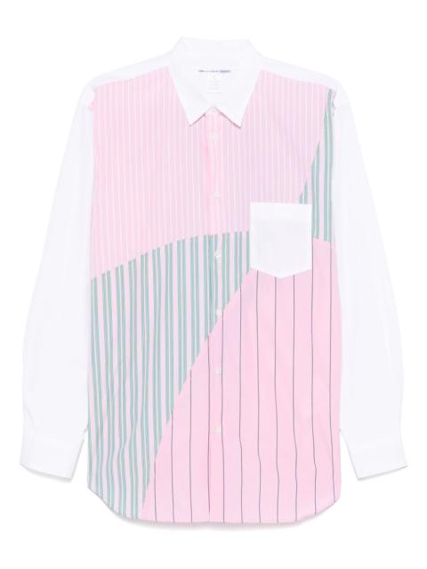 Comme des Garçons SHIRT patchwork-design shirt