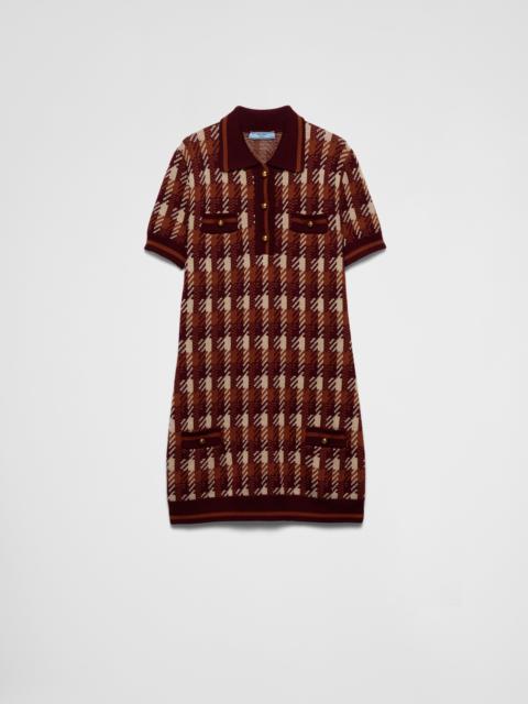 Prada Sand Cotton Polo Dress | italist | REVERSIBLE