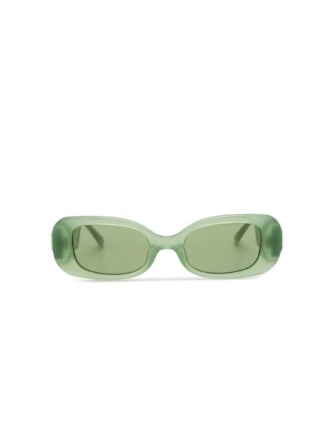 x Nima Benati The Lola oval-frame sunglasses