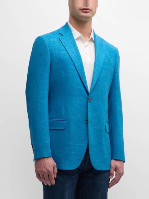 EMPORIO ARMANI Men's Linen-Blend Sport Coat