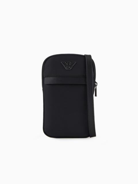 EMPORIO ARMANI ASV recycled nylon tech case