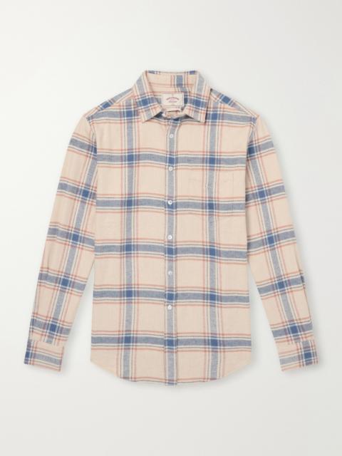 Portuguese Flannel Serena Checked Cotton-Flannel Shirt