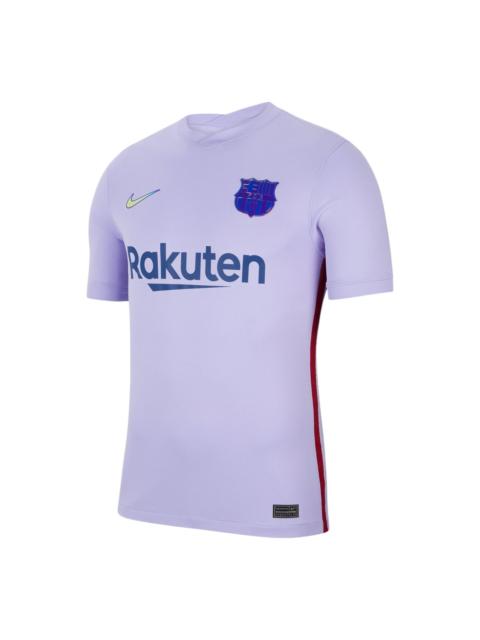 Nike Nike FC Barcelona Fan Edition 21/22 Jersey 'Purple' CV7890-581