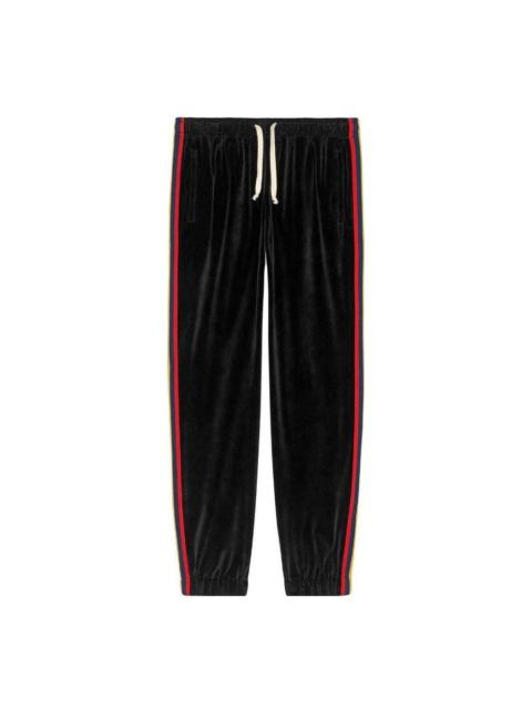GUCCI Gucci Chenille Jogging Pant With Patch 'Black' 572917XJA5W-1082
