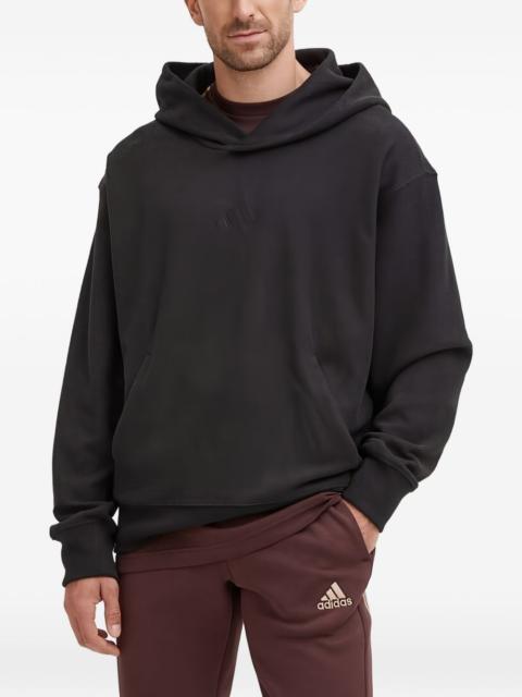 adidas ribbed hem hoodie