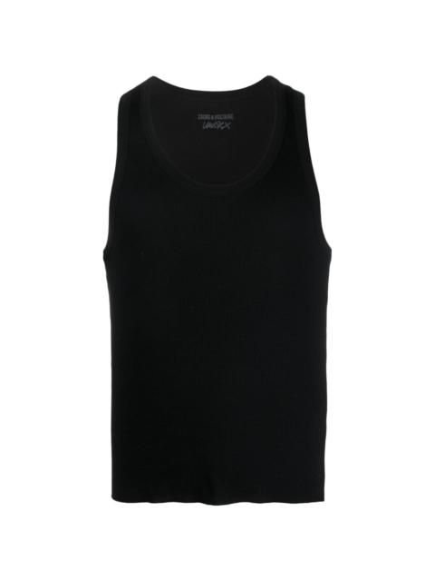 Camille cotton tank top