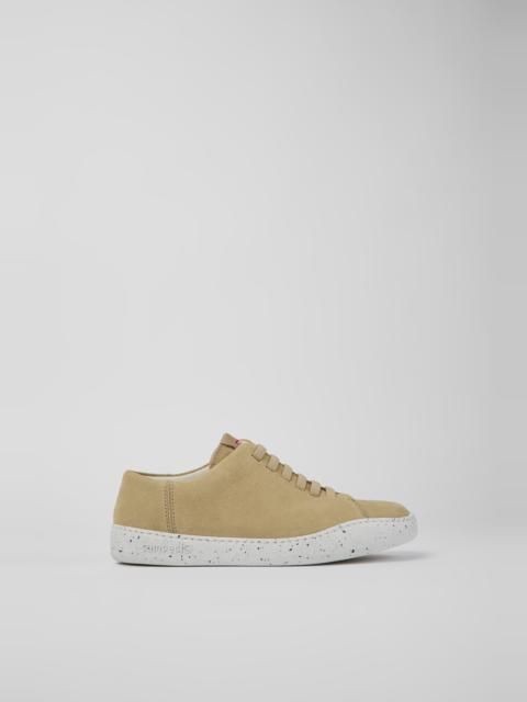 CAMPER Peu Touring Beige nubuck sneakers for women