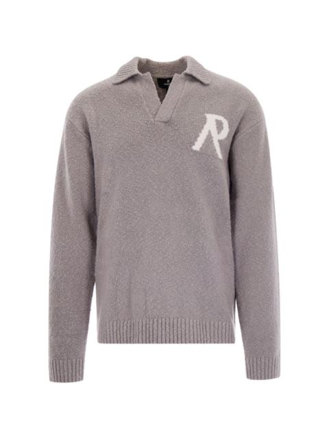 REPRESENT polo-collar sweater