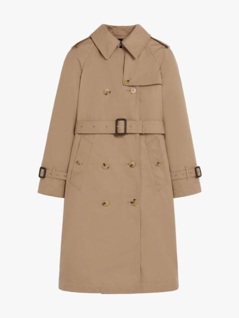 Mackintosh MUIRKIRK SAND COTTON TRENCH COAT | LM-1011