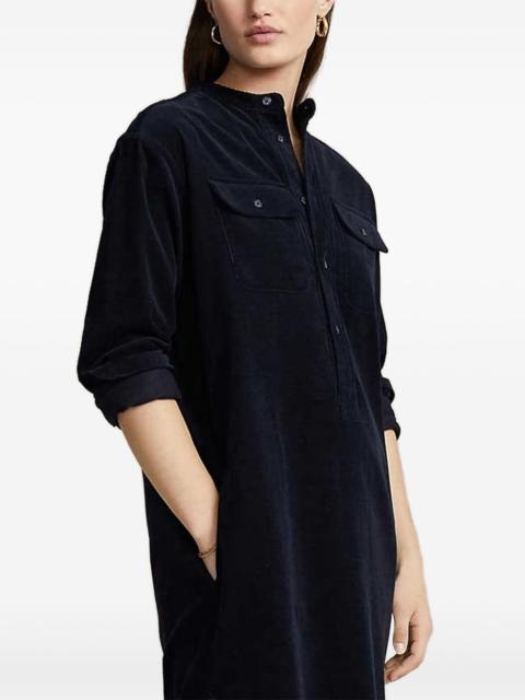 Polo Ralph Lauren pockets corduroy shirt dress