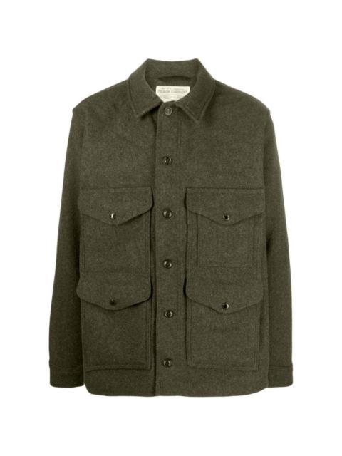 button-front shirt jacket