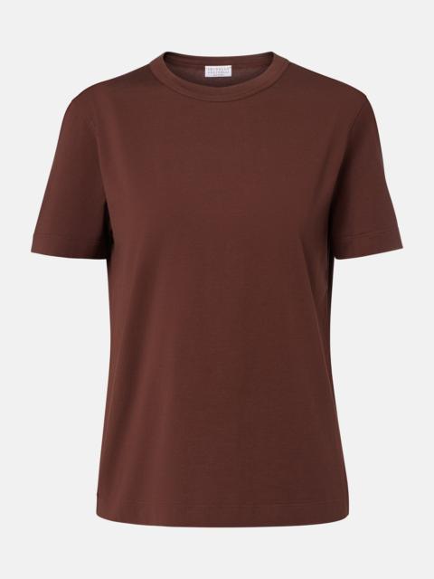 Brunello Cucinelli Monili cotton jersey T-shirt