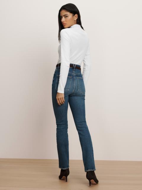 VERONICA BEARD NATE MOCK-NECK TOP