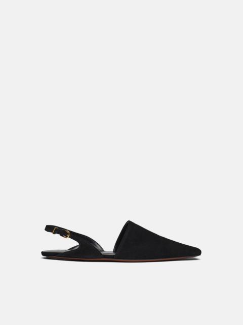 Nanushka Leather Point-Toe Flats