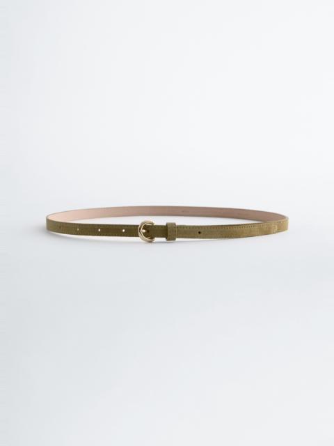 & Other Stories Slim Suede Belt