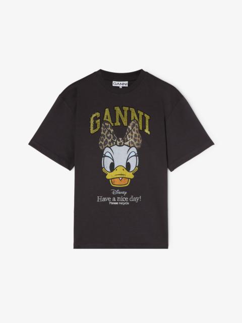 GANNI BLACK GANNI X DISNEY DAISY PRINT T-SHIRT