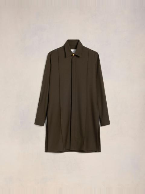 AMI Paris LONG PINTUCK SHIRT
