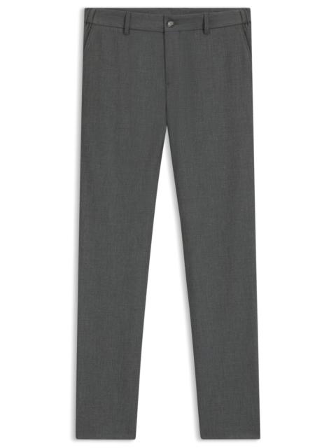 BOSS SLIM-FIT SUIT IN MICRO-PATTERNED STRETCH FABRIC