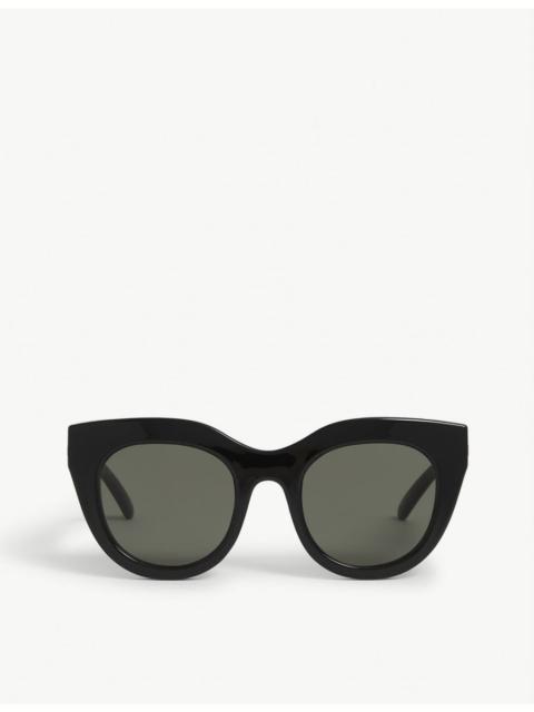 Le Specs Air Heart cat-eye acetate sunglasses