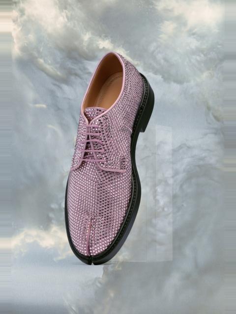 Maison Margiela Tabi rhinestone lace-up