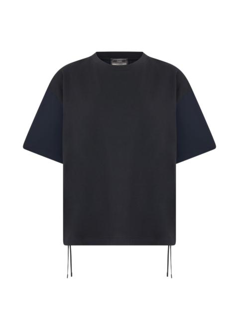 Herno drawstring-hem T-shirt