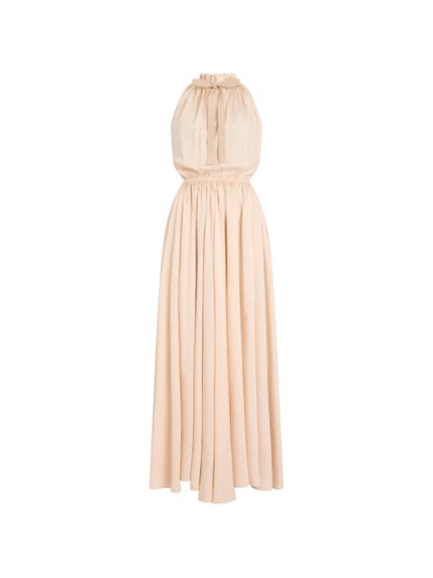 PATOU open-back halterneck maxi dress