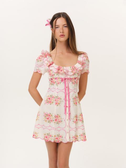 For Love & Lemons Scarlett Mini Dress