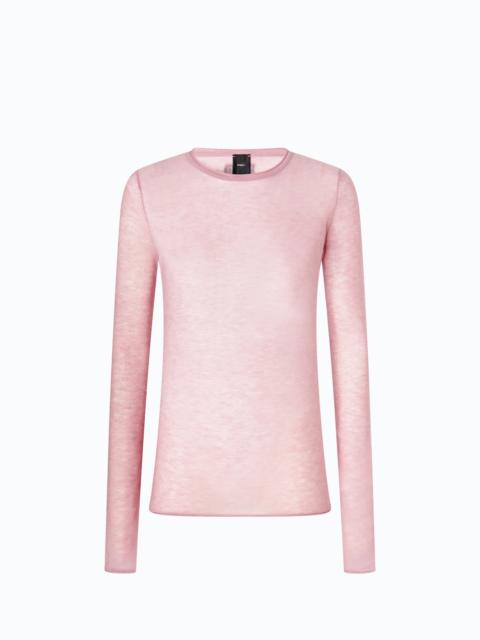 PINKO CREW-NECK SWEATER WITH SEQUINS