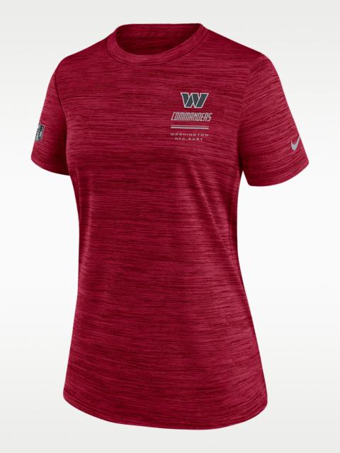 Nike Washington Commanders Sideline Velocity Women's Nike Dri-FIT NFL T-Shirt