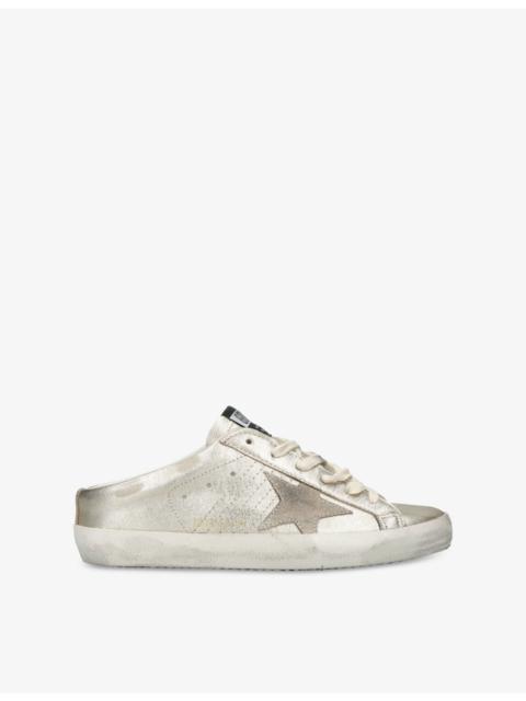 Golden Goose Super-Star Sabot 65132 Leather Low-Top Trainers