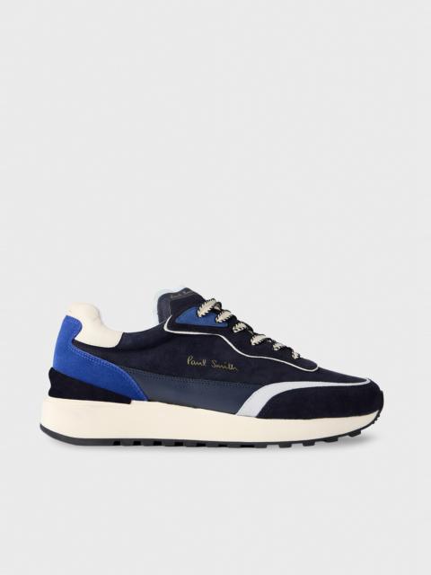 Paul Smith Navy Leather 'Aston' Trainers