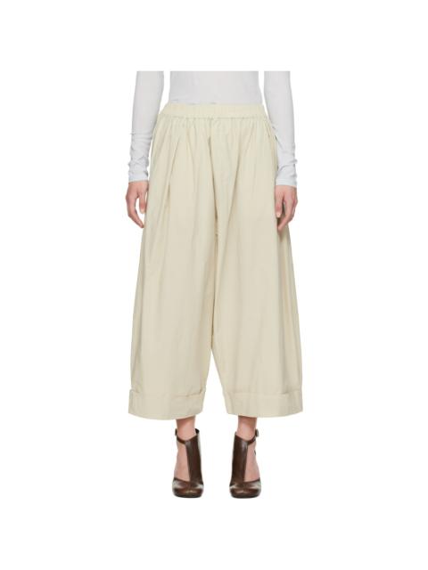Toogood Beige 'The Baker' Trousers