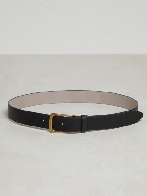 Calfskin belt