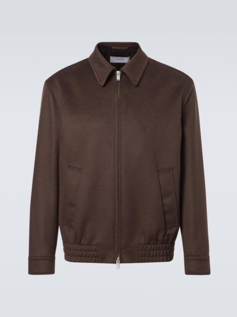 LARDINI Cashmere and wool blouson