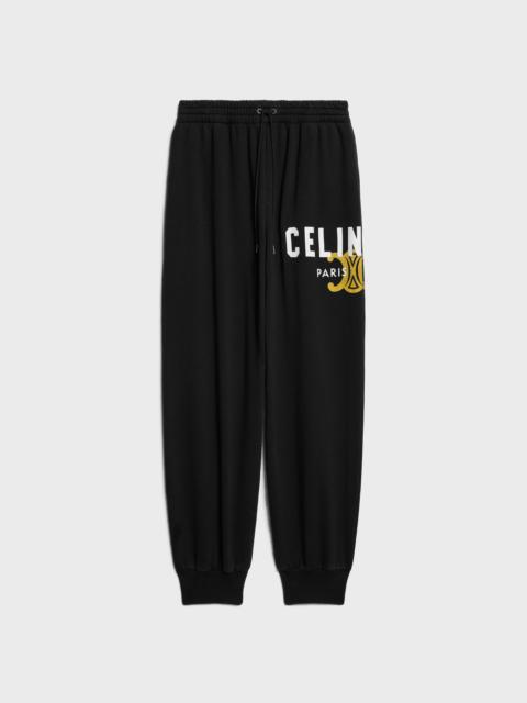 CELINE sweatpants IN cotton fleece