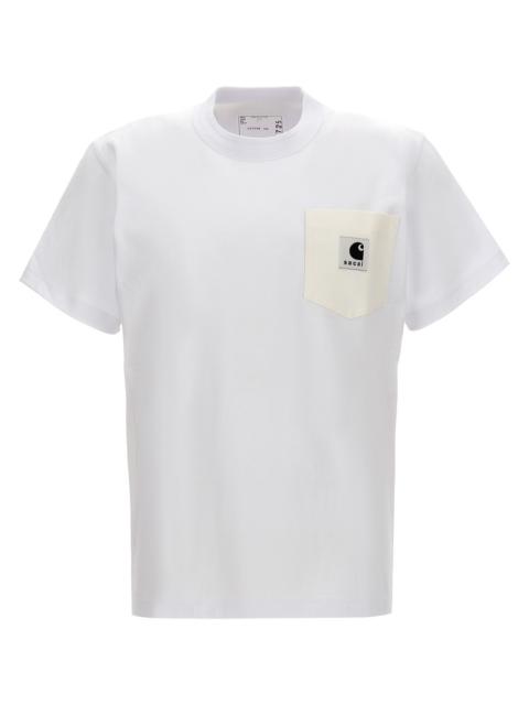 sacai Sacai X Carhartt Wip T-Shirt White