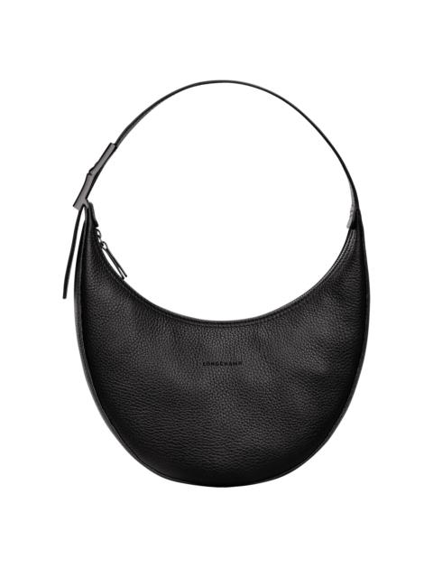 Longchamp Roseau Essential M Hobo bag Black - Leather
