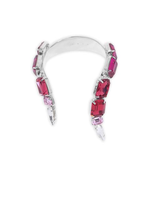 AREA crystal wrap cuff bracelet