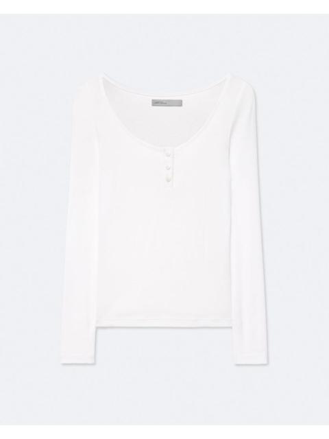ALLSAINTS JULES SLIM-FIT COTTON HENLEY TOP