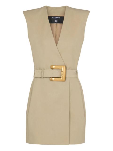 Balmain Balmain Belted Blazer Dress