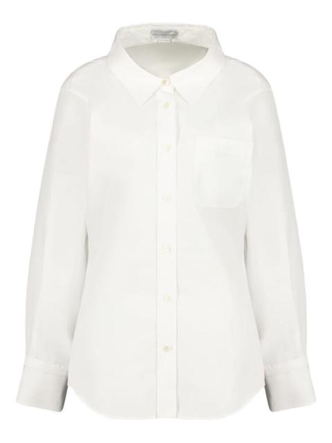Stella McCartney long-sleeve button-up cotton poplin shirt