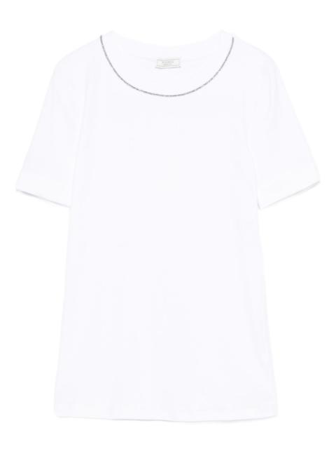 PESERICO chain link-trim T-shirt