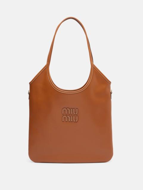 Miu Miu Ivy Medium leather tote bag